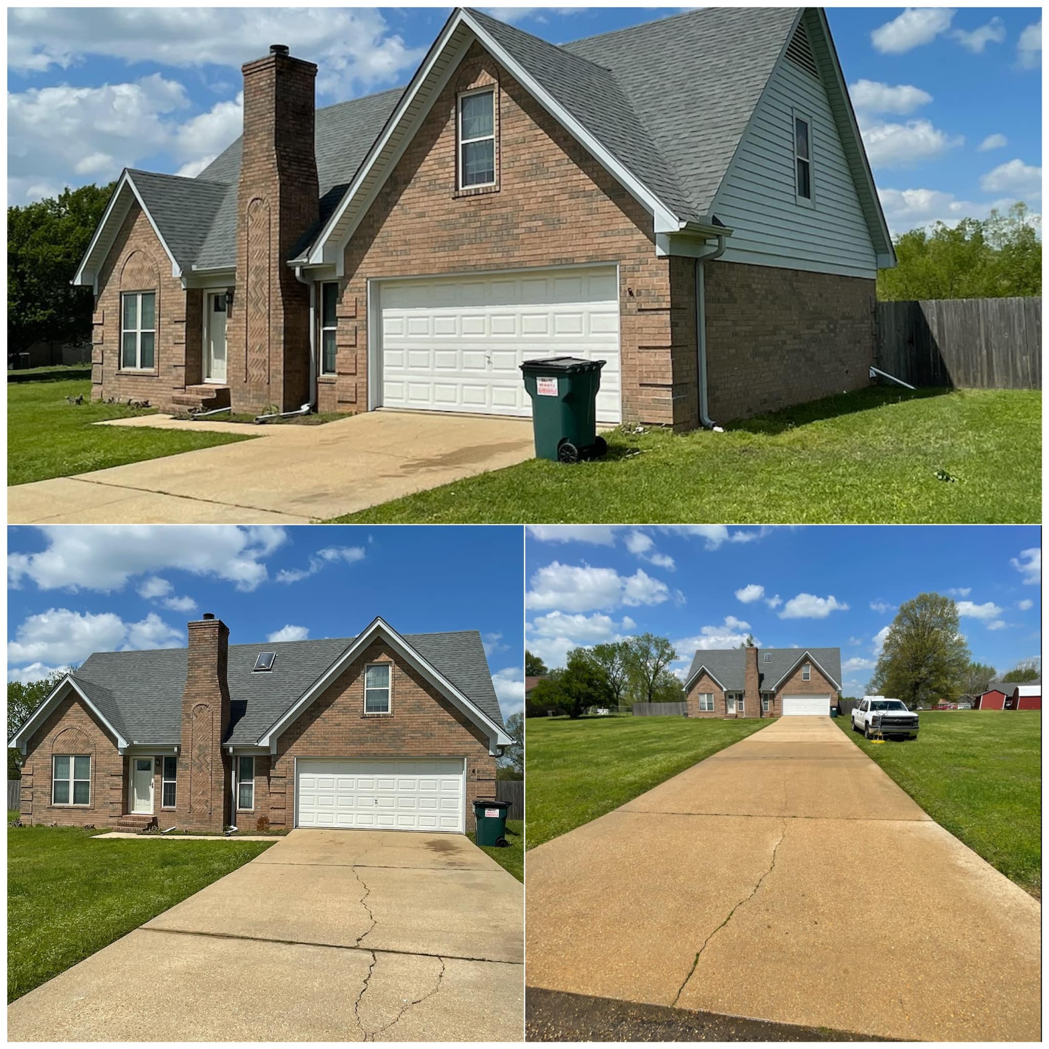 House Washing and Concrete Cleaning in Drummonds, TN