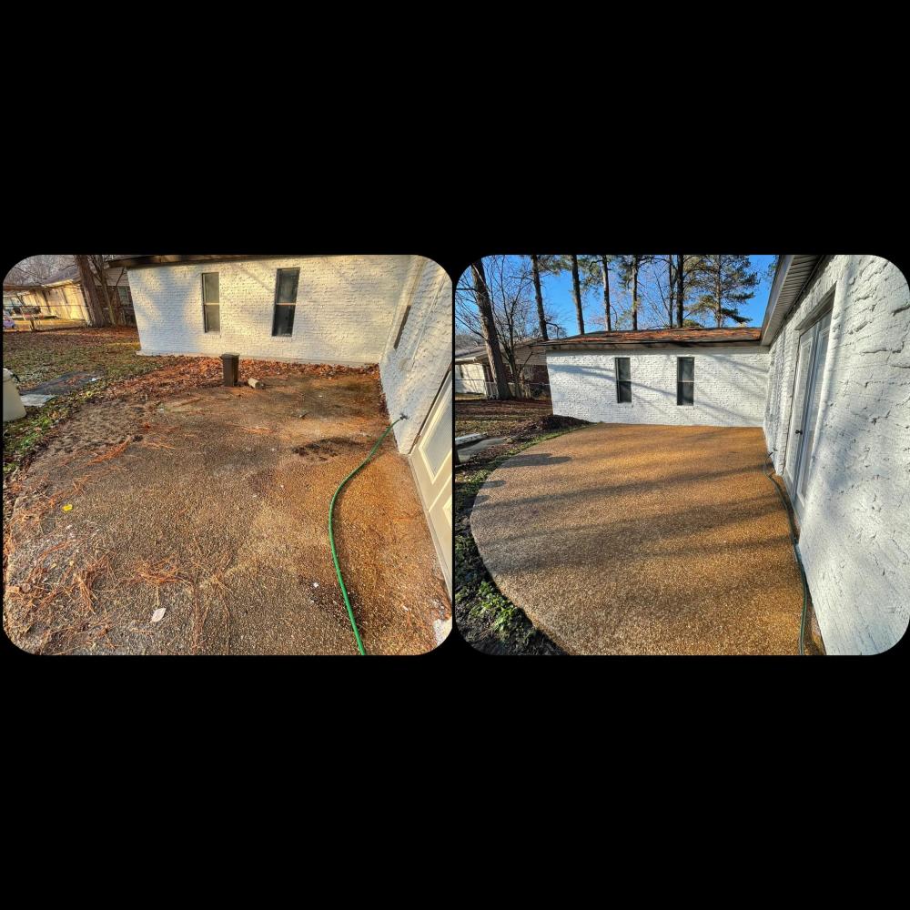 Patio Cleanup in Munford, TN